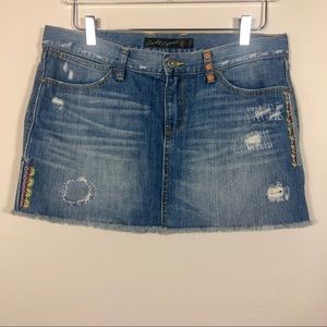 Lucky Brand Legend Sister Carpenter Mini Skirt